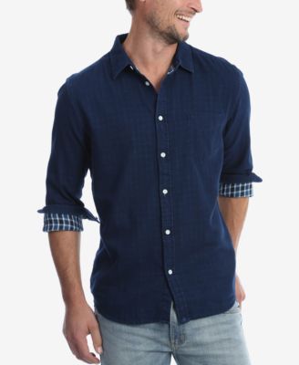 Wrangler Men's Long Sleeve Double Cloth Shirt