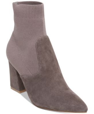 steve madden gray suede boots