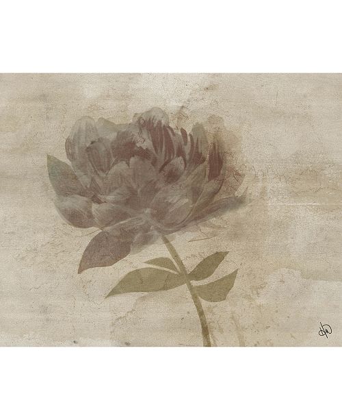 Creative Gallery Blue Flower Painting 24 X 36 Canvas Wall Art