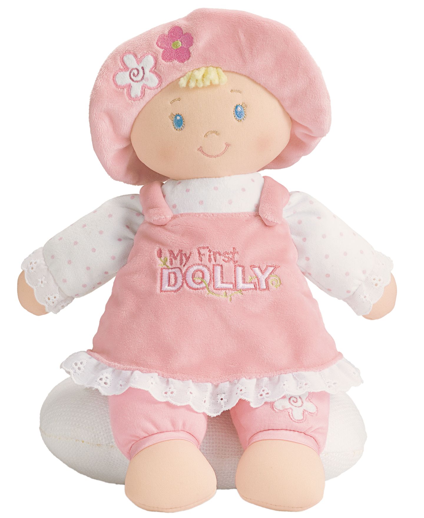 Детская кукла Gund® My First Dolly 13" Soft-Plush Baby Doll, Ages 0+ — фото 1