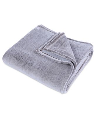 Berkshire - Frosted Plush Throw Blanket