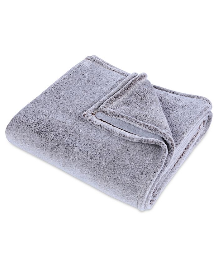 Berkshire Blanket® Frosted Plush Throw Blanket Macy's