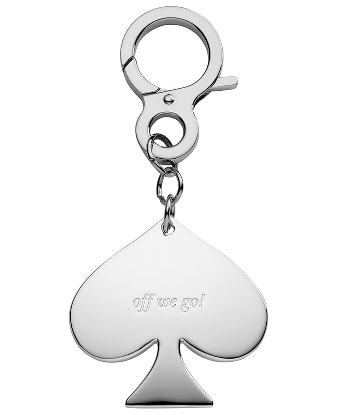 kate spade new york Silver Street Key Ring & Reviews - Macy's