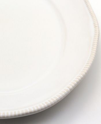 Euro Ceramica - ALGARVE OVAL PLATTER IN WHITE