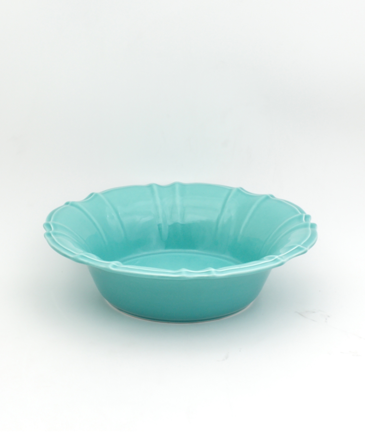 Chloe Turquoise Pasta Bowl - Turquoise