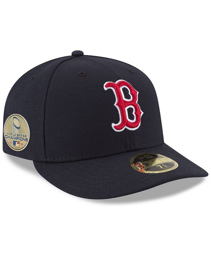 New Era Boston Red Sox World Series Champ 59FIFTY Authentic Collection ...