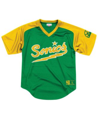Mitchell & Ness - Men's Final Seconds Mesh V-Neck Jersey