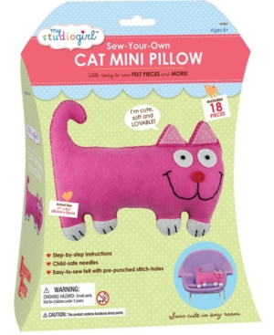 Sew-Your-Own Cat Mini Pillow