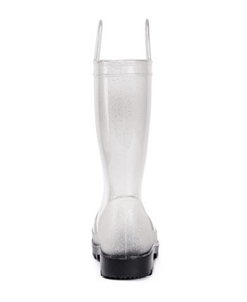 Muk luks deals clear rain boots