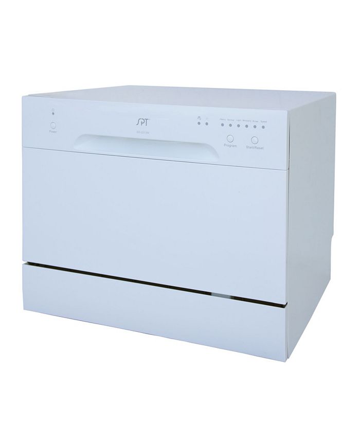 SPT Appliance Inc. SPT Countertop Dishwasher in White Macy's