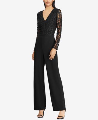 lauren ralph lauren lace jumpsuit