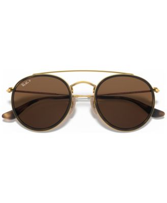 Polarized Sunglasses , RB3647N ROUND DOUBLE BRIDGE