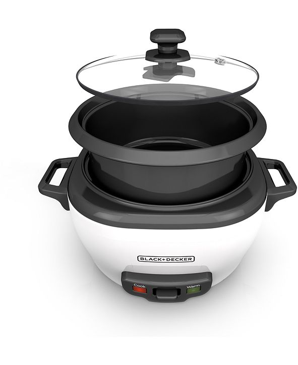 Black & Decker RC503 3Cup Rice Cooker And Warmer & Reviews Small