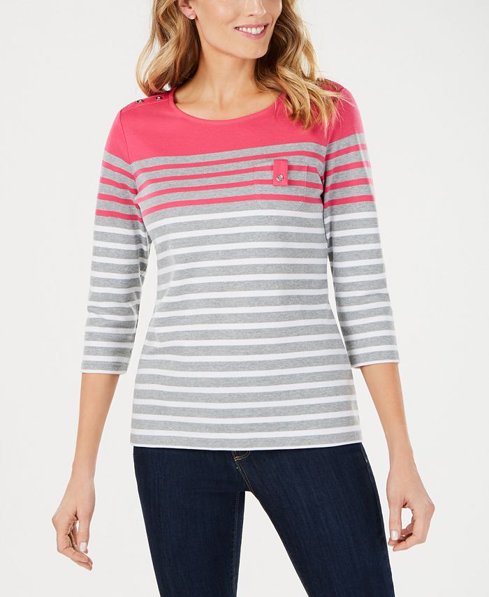 macy's karen scott petites tops