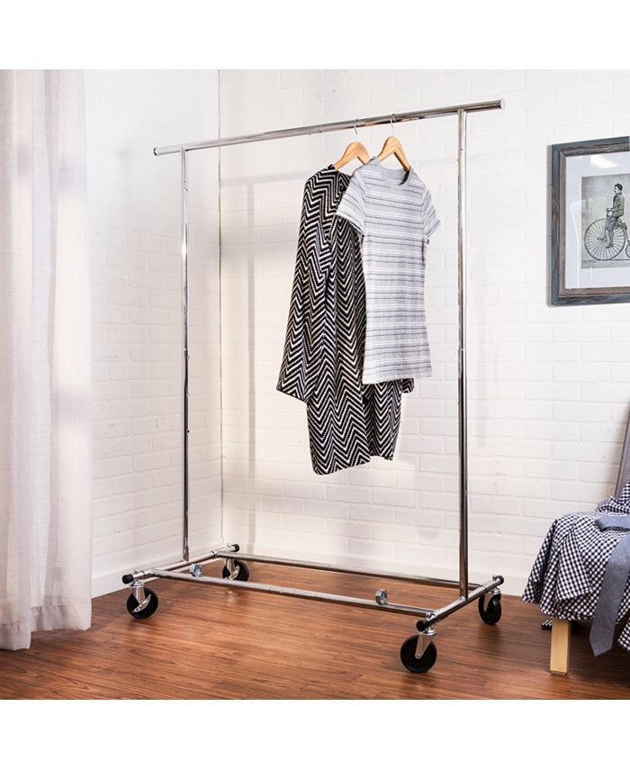 Honey Can Do Expandable Chrome Garment Rack Macy's