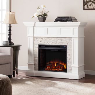 Southern Enterprises Lehigh Fireplace & Reviews - Furniture - Macy's