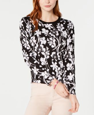 Tommy Hilfiger - Floral-Print Sweater