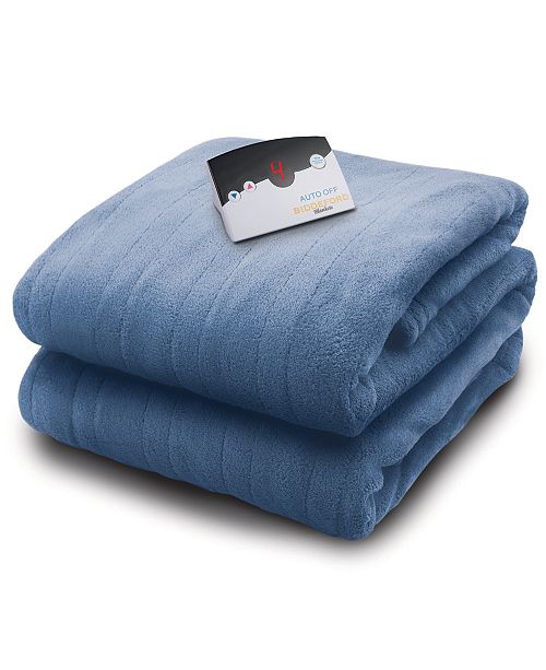 Biddeford Electric Microplush Twin Blanket & Reviews - Blankets & Throws - Bed & Bath - Macy&#39;s