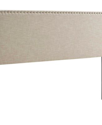 Laura Twin Upholstered Fabric Headboard