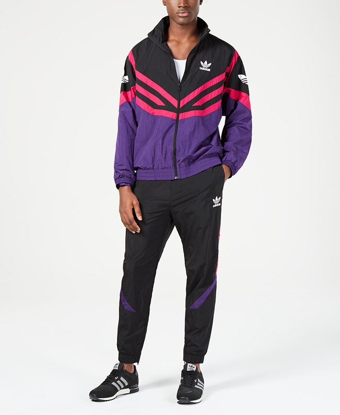 cuadrado réplica sello adidas Men's Originals Sportive Track Jacket & Pants & Reviews - Men's  Brands - Men - Macy's