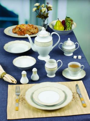Tova 57-PC Dinnerware Set, Service for 8