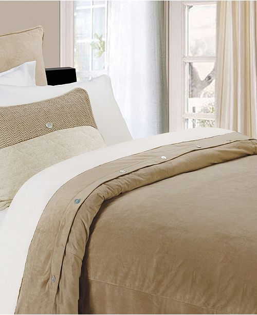 Hiend Accents Fairfield King Velvet Duvet Cover Reviews Duvet