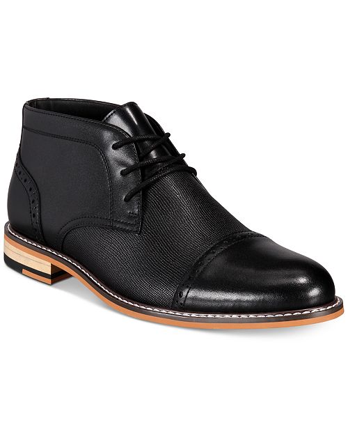 Bar III Men's Allan Chelsea Boots, Created for Macy's & Reviews - All ...