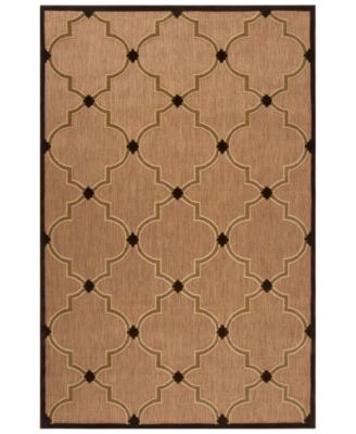 Surya - Portera PRT-1048 Dark Brown 4'7" x 6'7" Area Rug