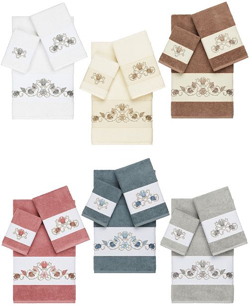 Linum Home Bella Embroidered Turkish Cotton Bath Towels Reviews