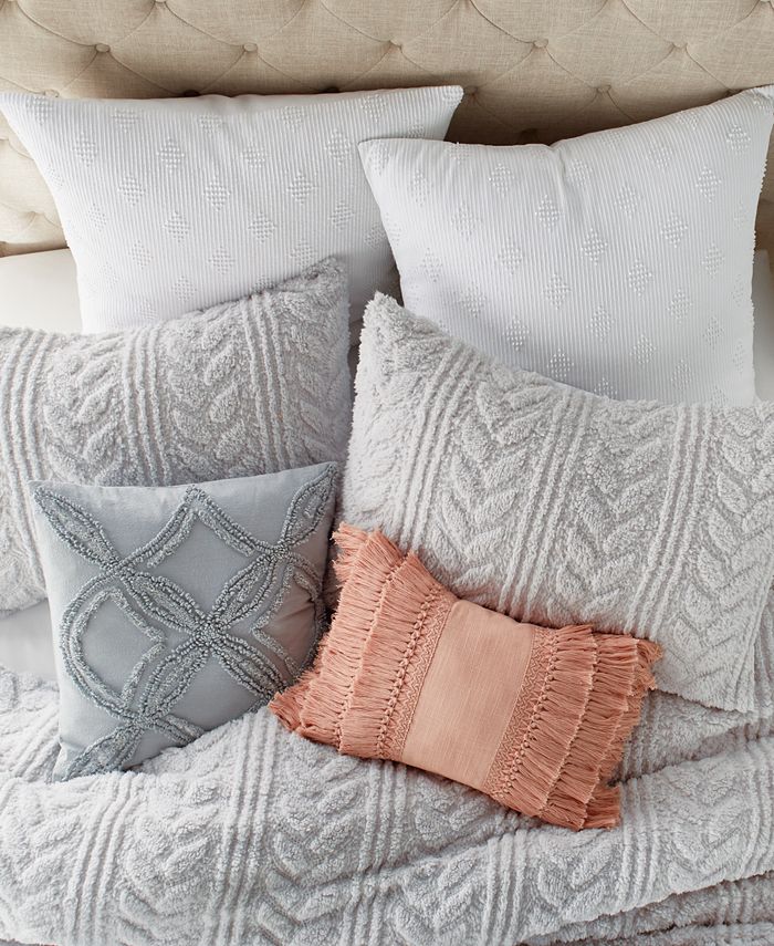 Peri Cable Knit Sherpa Twin Comforter Set Macy's