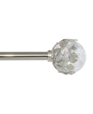 Michael Aram - BOTANICAL LEAF 66"ROD SET NICKEL