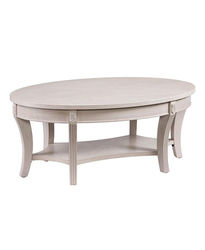 Southern Enterprises Faison Traditional Oval Cocktail Table Macy's