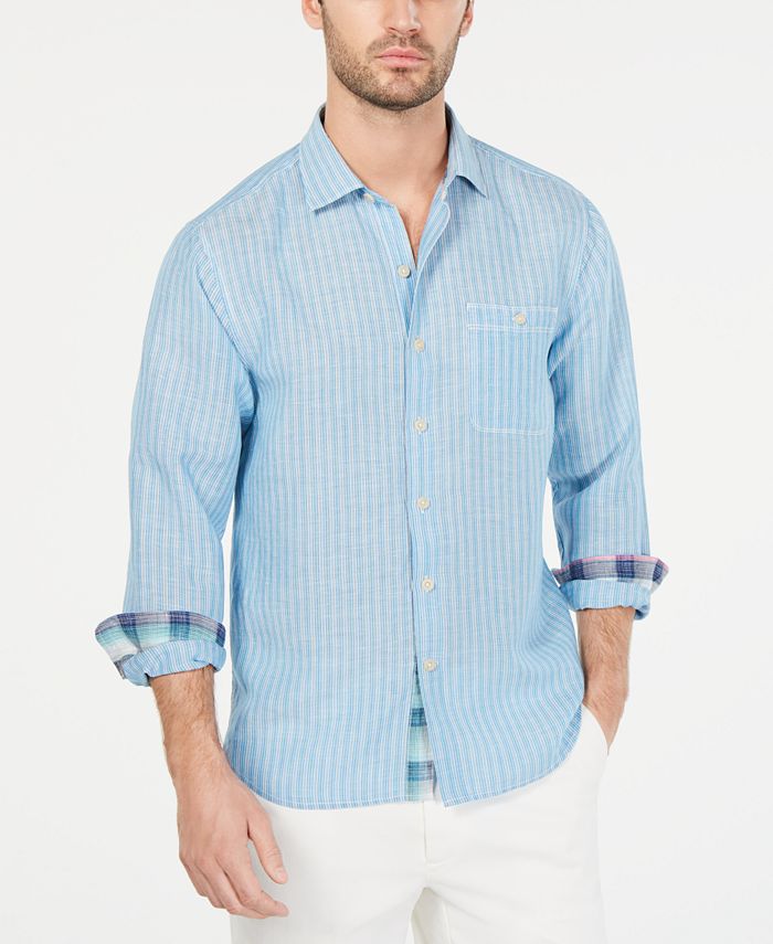 Tommy Bahama Men's Sand Stripe Shirt - Macy's