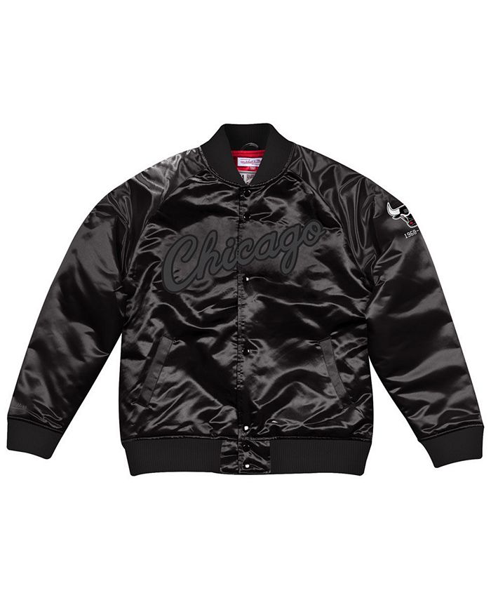 Mitchell & Ness Men's Chicago Bulls Tough Season Satin Jacket - Macy's