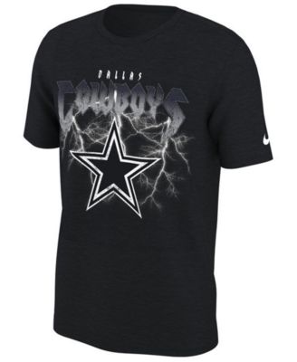 Nike Men's Dallas Cowboys Dri-Fit Cotton Thunderbolt Album T-Shirt - Macy's