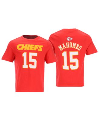 Outerstuff Kansas City Chiefs Patrick Mahomes Mainliner Player Name & Number T-Shirt L