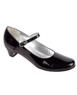 Shop Nina Seeley Mary-jane Dress Shoes, Little Girls & Big Girls In Black Patent