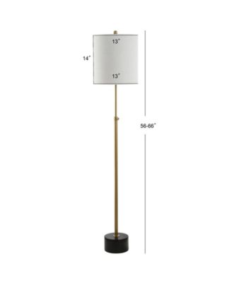 Crosby Adjustable Height Metal Led Floor Lamp