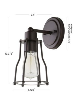 Evelyn 1-Light Metal Vanity Light