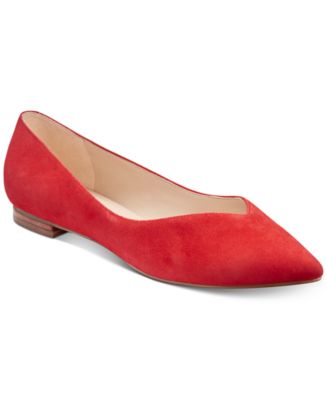 Marc Fisher Analia Pointed-Toe Flats - Macy's