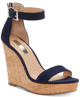 macy's platform wedge sandals