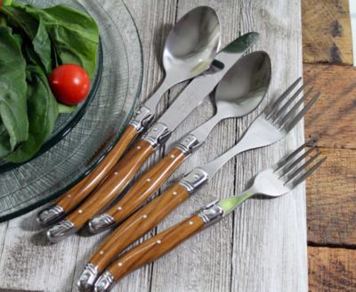 Laguiole 20 Piece Stainless Steel Flatware Set, Service for 4