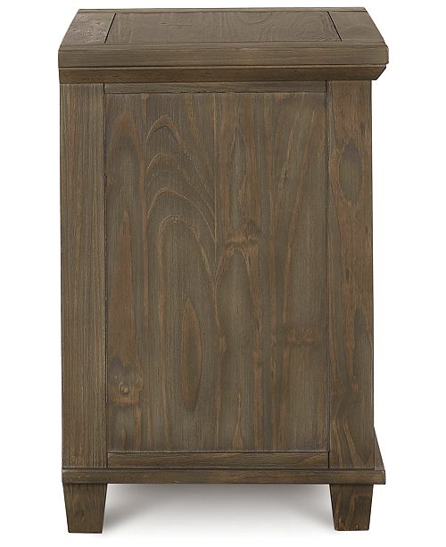 Furniture Closeout! Tristan USB Outlet Nightstand, Created for Macy's