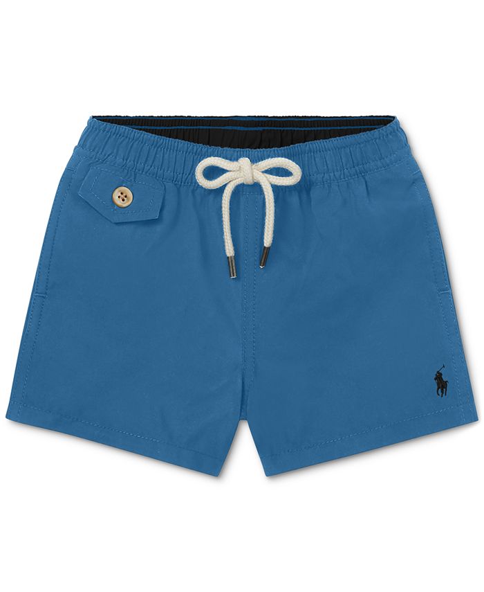 Polo Ralph Lauren Baby Boys Traveler Twill Swim Trunks & Reviews