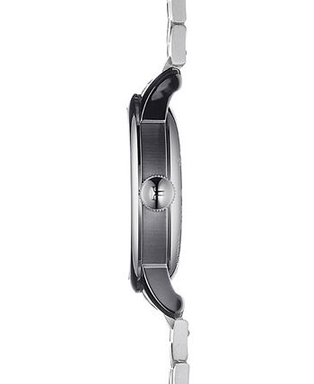 Tissot - Men's Swiss T-Classic Le Locle Powermatic 80 Gray Stainless Steel Bracelet Watch 39.3mm