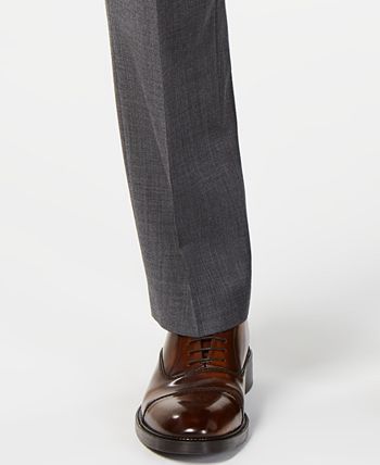 Lauren Ralph Lauren - Men's Classic-Fit UltraFlex Stretch Black Suit Pants