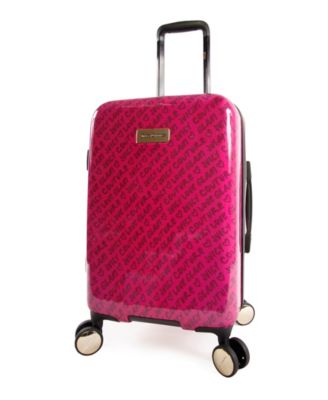 juicy couture rose gold luggage