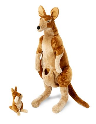 melissa and doug stuffed kangaroo