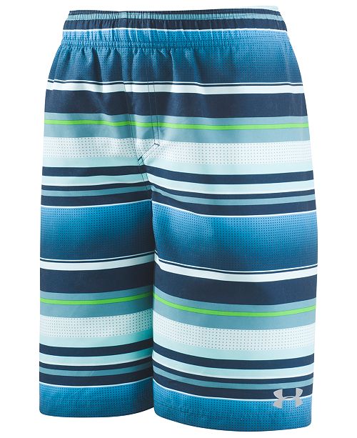 Under Armour Big Boys Striped Swim Trunks & Reviews Swimwear Kids