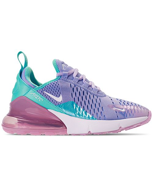 Nike Girls' Air Max 270 Unicorn Casual Sneakers from Finish Line ...